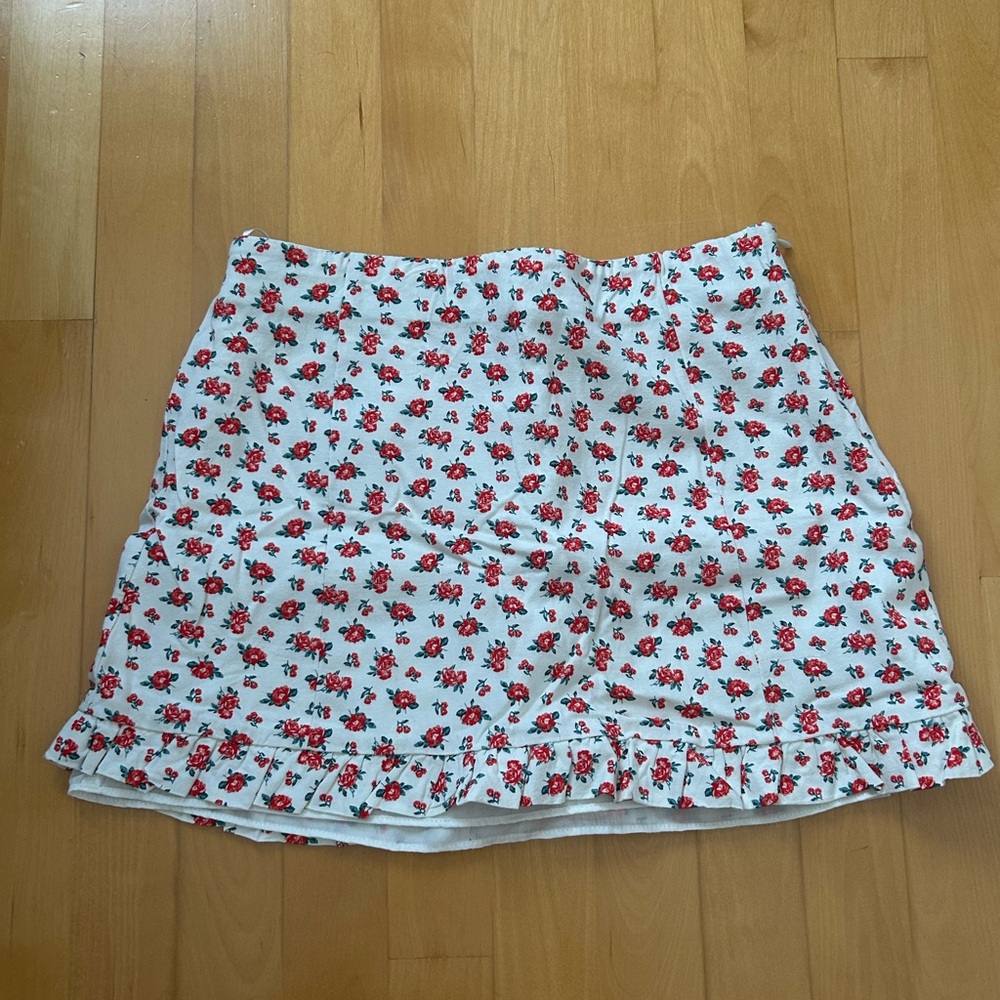 Floral Print Women's Skirt